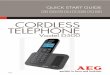 AEG Voxtel D500 V3 A6 8L - AEG Telephones | · PDF file6 5 Speakerphone key t During a call: press to turn on / off the speakerphone. t Call list / phonebook entry: press to make a