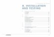 8. INSTALLATION AND TESTING - Anixter – Wire and Cable ...C_T… · 8. INSTALLATION AND TESTING 8.1 Receiving, Handling and Storage 8.1.1 Receiving 113 8.1.2 Handling 113 8.1.3