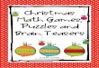 Christmas Math Games, Puzzles and Brain Teasers  Math Games, Puzzles and Brain Teasers by Games 4 Learning
