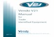 Vendo V21 Manual - AECO Sales & Service V-21 Trade Manual.pdfVendo V21 Manual for Trade Identified Equipment Vendo P/N 1124016 Rev. B SandenVendo America, Inc. 10710 Sanden Drive •