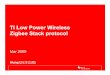 TI Low Power Wireless ZigbeeStack protocol - read.pudn.comread.pudn.com/downloads158/sourcecode/embed/706275... · networked monitoring and control products based on an open global