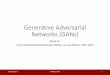 Generative Adversarial Networks (GANs) and Play Generative Models •New state of the art generative model (Nguyen et al 2016) •Generates 227x227 realistic images from all ImageNet