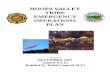 HOOPA VALLEY TRIBE EMERGENCY OPERATIONS · PDF file · 2015-08-13HOOPA VALLEY . TRIBE . EMERGENCY OPERATIONS . PLAN . Revised . ... identification and evaluation of possible natural