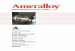 Ameralloy® Maintenance Alloy Steelsameralloy.com/pdfs/sections/maintenance_alloys.sa.pdfMAINTENANCE ALLOY STEELS Durelloy Heat Treated Alloy Durelloy TGP Durelloy ”Special 37”