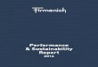 Performance & Sustainability Report -  · PDF filefragrance and flavor business. ... Performance and Sustainability Report. ... flavor and fragrance industry in the promising