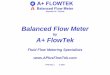 Balanced Flow Meter - AplusFlowTek.com A+ FlowTek... ·  · 2012-03-03Balanced Flow Meter Patented 10 / 750,628 Balanced Flow Meter by ... accuracy and discharge coefficient comparable