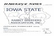 HAWKEYE NEWS - Iowa State Rabbit Breeders Assn Inc News December 2013 publication.pdfHawkeye News Advertising rates ..... ..... ..... 4 ISRBA Committee Appointments by the President
