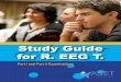 Study Guide for R. EEG T. - Home - ASET - The ... Guide for R. EEG T. Part I and Part II Examinations 30% 10% 20% 40% R. EEG T. Study Guide 3 I. Patient History 10% Study Resources: