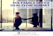 THE FAMILY OFFICE DEAL FLOW  ??2016-05-25THE FAMILY OFFICE DEAL FLOW SUMMIT June 27th - The Edison Ballroom - NYC