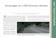 chapter 7 JM - BUREAU OF LAND MANAGEMENT volume engineering/I_Ch7_Drainage_of...water quality, erosion, and road costs. Drainage includes controlling surface water and adequately 