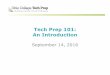 Tech Prep 101: An Introduction - Homepage | Ohio Higher Ed · PDF filein Ohio Funding Structure Mission Changes ... Physical Science ... Year 2 1st Semester Interpersonal Communication