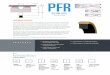 PFR - Seal & Designassets.sealanddesign.com/files/Hallite-Seals-PFR.pdf · PFR E R 01250 R HLX PROFILE DESIGNATION UNIT OF MEASUREMENT M = Metric E = Inch APPLICATION Refer to Installation