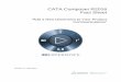 CATA Composer R2016 Fact Sheet - Distrim  · PDF fileCATA Composer R2016 Fact Sheet ... A new advanced document property, ... Support of CATIA V5-6 R2015 (R25) CATIA V5-6 R2015