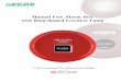 New Manual Fire Alarm Box with Ring-shaped … Fire Alarm Box with Ring-shaped Location Lamp The information contained herein does not purport to cover all the details or variations