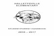 HALLETTSVILLE ELEMENTARY Required ... Emergency SchoolClosing In form ... If you woul d l i ke t o re c e i ve a ha rd c opy of t hi s ha ndbook ple a s e c ont a c t t he 