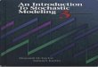 An Introduction To Stochastic Modeling - IME-USPfmachado/MAE5709/KarlinTaylorIntrod… ·  · 2011-09-29An Introduction to Stochastic Modeling Third Edition Howard M. Taylor 