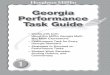 Houghton Mifflin Georgia Math and Math Expressions • · PDF file · 2007-09-11Houghton Mifflin Georgia Math and Math Expressions • Performance Task for Every ... Data Analysis