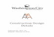 Construction Design Details - Washington City, Utah · PDF file · 2016-03-01MANHOLE AND HARDWARE ... Microsoft Word - Construction Design Details Cover and Table of Contents.docx