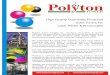 Full page fax print - Polyton Imagingpolytonimaging.com/Polyton Toner Catalogue.pdf · Xerox DocuColor Image Density 2045 Toner Cyan Yellow ... CLP300N/31 ON/315W/350N/600/CLX2160/3160/Phaser6110