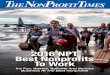 2016 NPT Best Nonprofits To Work - The NonProfit · PDF file2016 NPT Best Nonprofits To Work It’s Fun, Games, Benefits And Serious Business At The Best Nonprofits Team Rubicon arrives