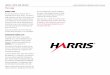The Logo - Harris COrPOratIOn| COrPOratE IdEntItY ManUaL the Harris tagline—the logo and tagline: “Technology to Connect, Inform and ProtectTM”—is