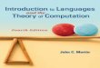 Introduction to Languages and the Theory of …techmela.ucoz.com/_ld/0/22_Introduction_to.pdfRev.Conﬁrming Pages Introduction to Languages and The Theory of Computation Fourth Edition