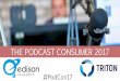 THE PODCAST CONSUMER 2017 - Edison Research The Podcast listener remains an affluent, educated consumer