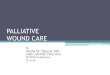 PALLIATIVE WOUND CARE - wocnmeeting/PALLIATI2014-04-27• Understand what palliative wound care means ... • Good wound care is NOT about the dressing • Purpose of dressing 