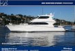 Maritimo M60 Motoryacht “Rhapsody” - Boat Deckboatdeck.com.au/wp-content/uploads/doc/298-SBM 60... · Maritimo M60 Motoryacht “Rhapsody ... 2 x Blue light décor lamps to Juliet