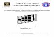 United States Army Recruiting · PDF file · 2017-05-04United States Army Recruiting Command . ... Pass the standard 3-event Army Physical Fitness Test ... ___ Body Fat Content Worksheet