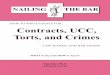 HOW TO WRITE ESSAYS FOR Contracts, UCC, Torts, · PDF file · 2012-09-15NAILING THE BAR – How to Write Contracts, UCC, Torts and Crimes Law School and Bar Exams vi CHAPTER 18: ANSWERING
