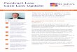 Contract Law Case Law Update - St ... - St John's  · PDF fileContract Law Case Law Update COMPANY AND COMMERCIAL NEWS October - December 2016 An autumnal roundup of contract