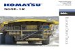 960E 1 Full - Komatsu America Corp. · PDF fileSystem with Reserve oil • ELIMINATOR ® filtration system reduces oil and filter ... The Komatsu 960E-1K cab design provides a comfortable