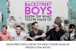 BACKSTREET BOYS SHOW ‘EM WHAT YOU’RE MADE  · PDF filestrong and had seen other bands make movies – “Some Kind of Monster” about Metallica was a touchstone - and