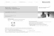 Safety valves, - lowenberg.rs relief valve.pdf · These Operating Instructions apply to the explosion-proof version of Rexroth valves, ... Type-tested safety valves have a component