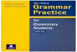 aaaschoolkw.files.wordpress.com Walker Steve Elsworth Practice for ... Grammar Practice for Intermediate Students Grammar Practice for Upper Intermediate Students
