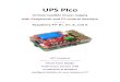UPS PIco - · PDF fileIt is important to notice that for the UPS PIco Module operation it ... UPSR UPS PIco Hardware Reset Make UPS PIco Hardware Reset when ... as a special test board