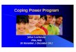 Coping Power Program - IRCCS Stella Maris — IRCCS ... · PDF fileAcross 2 studies, the Coping Power Program, a cognitive-behavioral preventive intervention, has outcome effects at