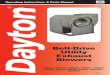 Belt-Drive Utility Exhaust Blowers - W. W. Grainger · PDF fileUtility Exhaust Blowers are designed for commercial kitchen ... Control and Fire Protection Commercial Cooking ... K