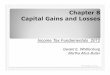 Chapter 8 Capital Gains and Losses - Accountax Individuals Lecture VIII Presentation.pdf · Chapter 8 Capital Gains and Losses ... o Capital gains and losses receive special tax 