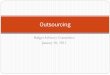 Outsourcing - The School District of Palm Beach … is a tool used by districts ... Outsourcing Myths Private companies always perform better than ... Net “Serviceable” Square
