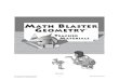 MATH BLASTER GEOMETRY - Knowledge Adventureimages.knowledgeadventure.com/school/teachermaterials/3462387.pdf · 4 Math Blaster ® Geometry Reproduction of these pages by the classroom