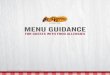 Menu Guidance - Cracker Barrel/media/...Menu Guidance for Guests with Food Allergens This information is applicable as of 5/1/17 . an important note to our guests Whether you’re
