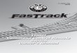 71-6830-250 10/10 - Lionel Trains Customer Services · PDF file3 Joining the FasTrack track sections FasTrack track sections join together easily. With interlocking roadbed sections