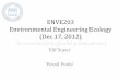 ENVE203 Environmental Engineering Ecology (Dec 17, …mimoza.marmara.edu.tr/~elif.soyer/ENVE203/ENVE203_17Dec2012_2n… · ENVE203 Environmental Engineering Ecology (Dec 17, ... Cross