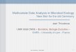 Multivariate Data Analysis in Microbial Ecology - R: The R ... · PDF fileMultivariate Data Analysis in Microbial Ecology ... ade4 and ade4TkGUI packages ... PCA PCA Coinertia analysis