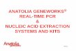 ANATOLIA GENEWORKS REAL-TIME PCR …iacld.ir/DL/co/10/anatoliageneworksrealtimepcr...CAT.NO PRODUCT REAL TIME PCR SYSTEMS & KITS RT-010 Montania 483 Real-Time PCR Instrument RT-020