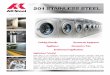 201 STAINLESS STEEL - AK Steel · PDF file201 STAINLESS STEEL 201 STAINLESS STEEL PRODUCT DESCRIPTION CORROSION RESISTANCE The general level of corrosion resistance of Type 201 is