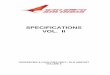 SPECIFICATIONS VOL II - AIr Indiammd.airindia.co.in/aimmd/pfd/SPECIFICATIONS VOL II.pdf · given about the appropriate Indian Standards Specifications and Codes ... IS : 1077 –