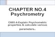 CHAPTER NO.4 Psychrometry - Pimpri Chinchwad · PDF fileNecessity of Air conditioning ¾ Purpose of air conditioning is ¾ 1) To provide comfort conditions for human comfort. ¾ 2)